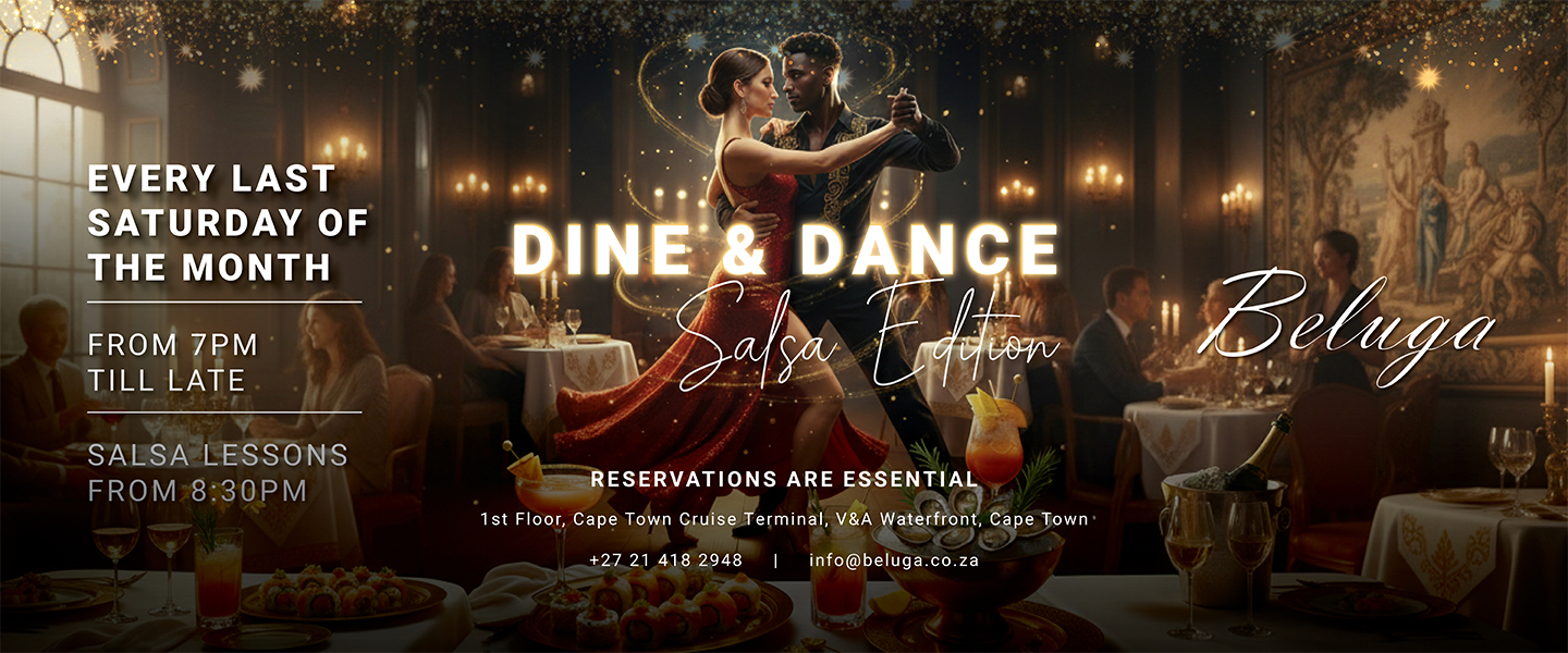 Dine and Dance Salsa Edition - Beluga - Last Saturday of Every month 2026
